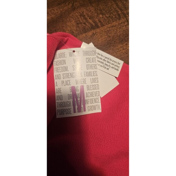 LuLaRoe Women's Cassie Colorblock Pencil Skirt Pink & Teal Green NWT Size Medium - Picture 5 of 11